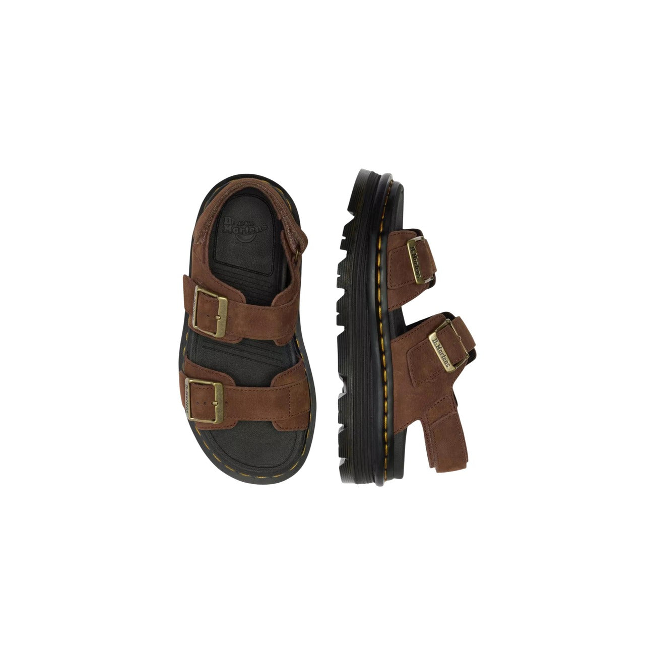 Dr. Martens Sandalen Dames Bruin Leer