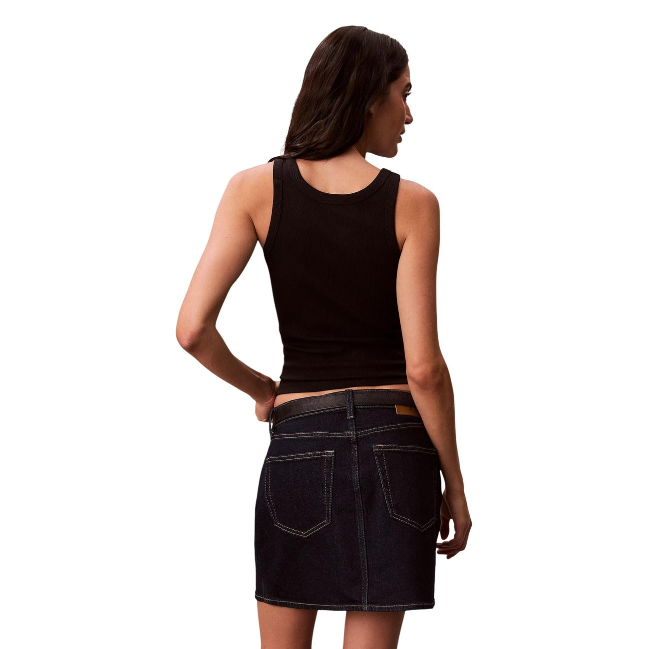 Calvin Klein Jeans Mouwloze Top Dames Zwart