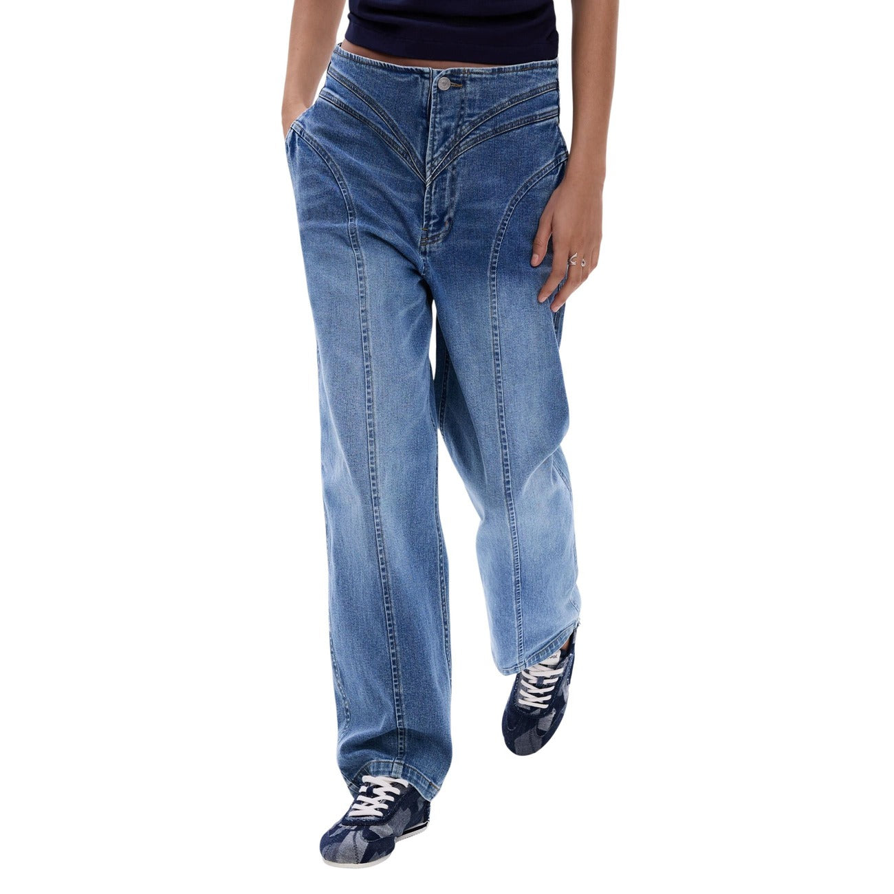Desigual Jeans Dames Blauw