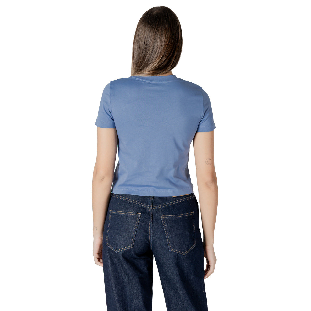 Calvin Klein Jeans T-shirt Dames Lichtblauw