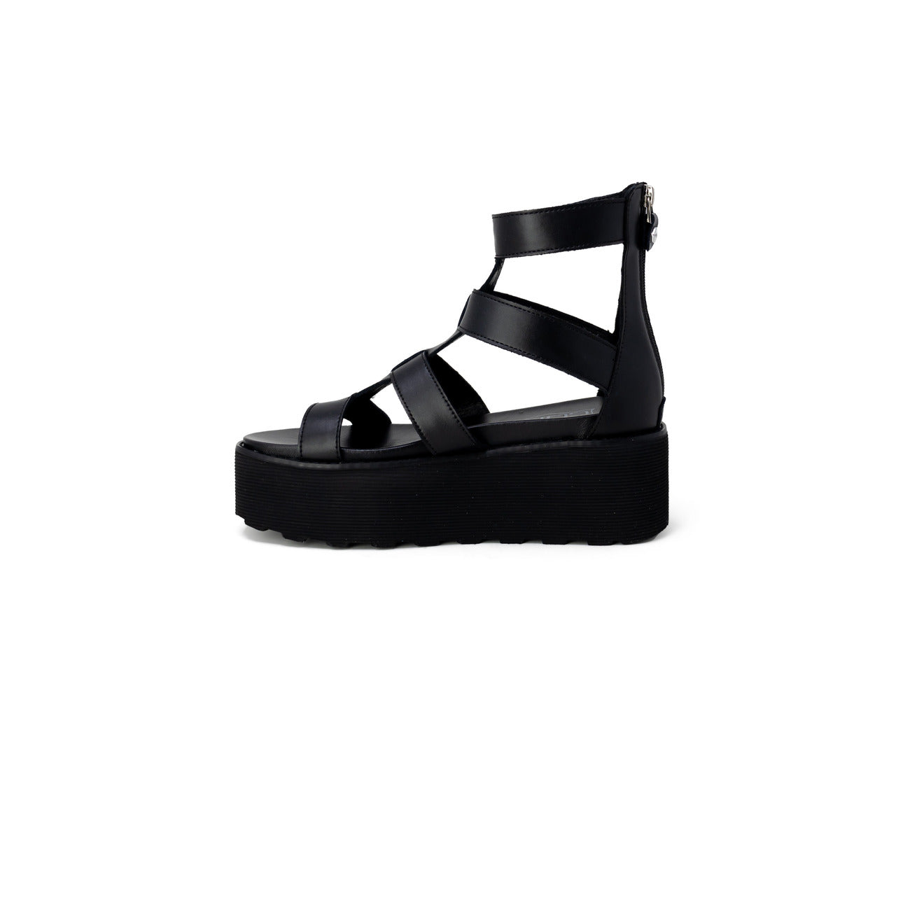Cult Slip-on Schoenen Dames Zwart Platform