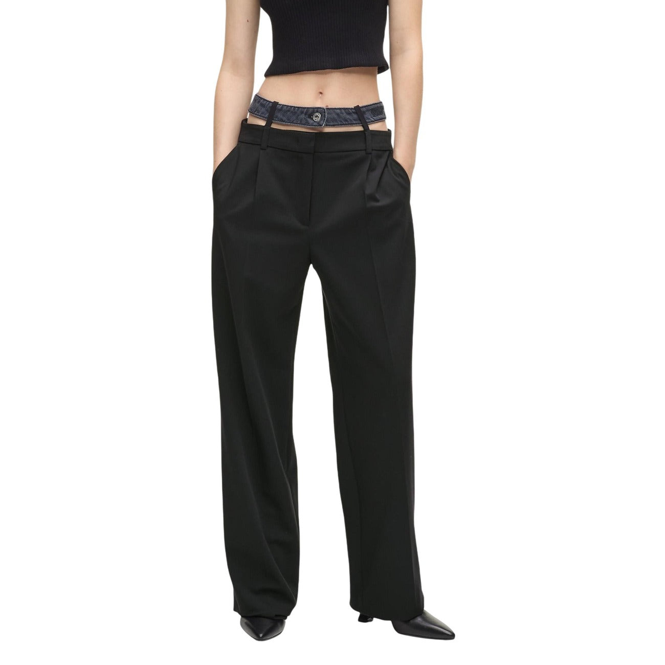 Karl Lagerfeld Jeans Broek Dames Zwart