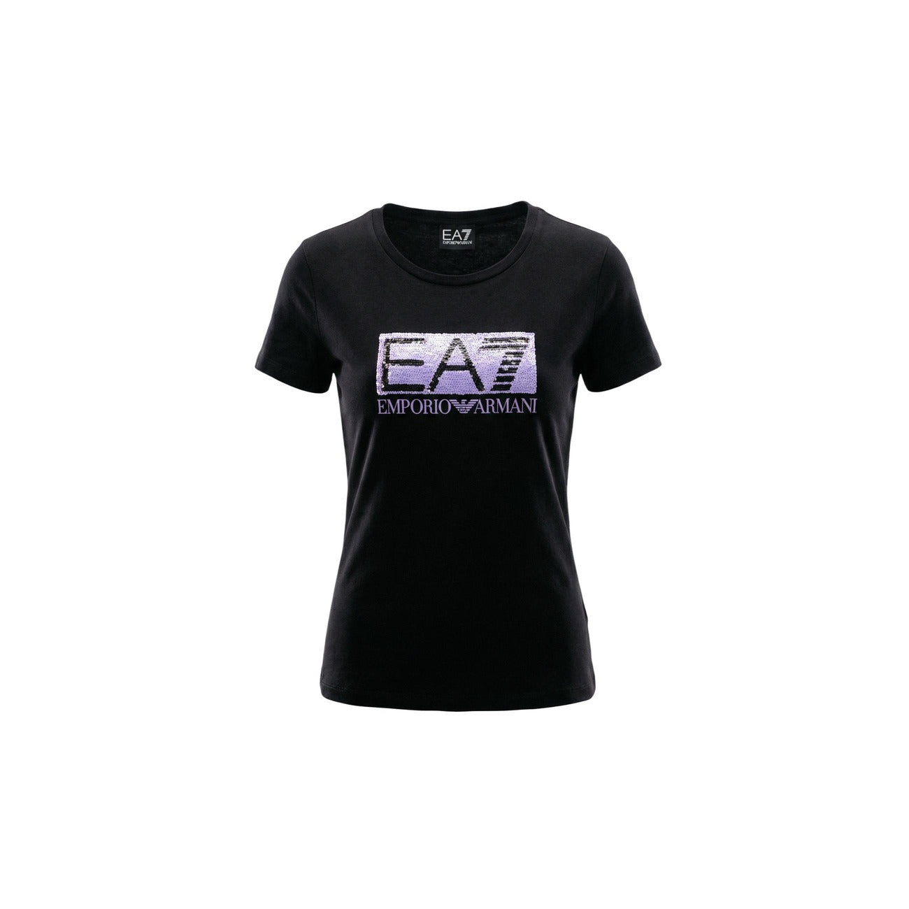 EA7 T-shirt Dames Zwart