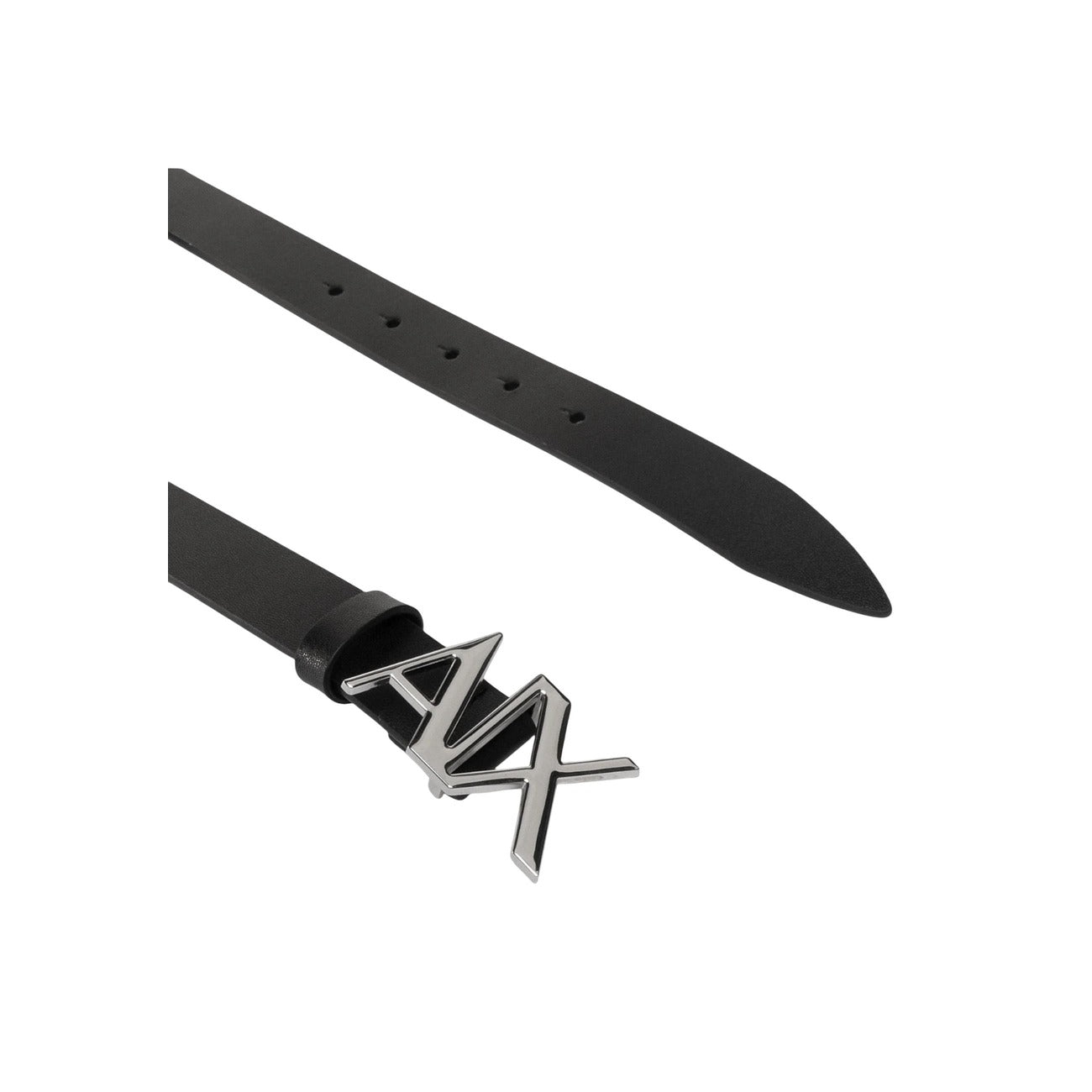 Armani Exchange Riem Dames Zwart Leer