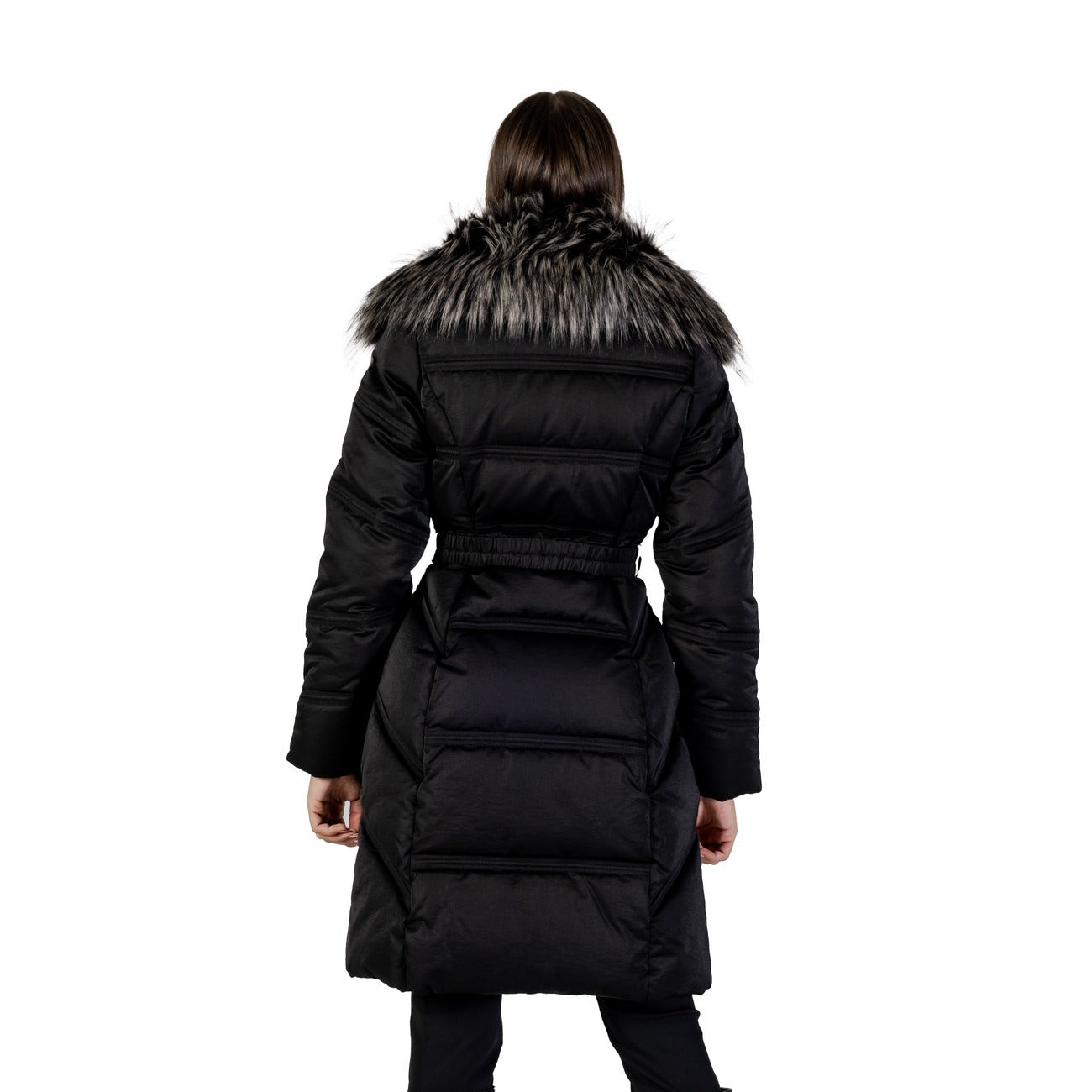 Guess Windjack Dames Zwart – Katoen Mix & Voorzakken