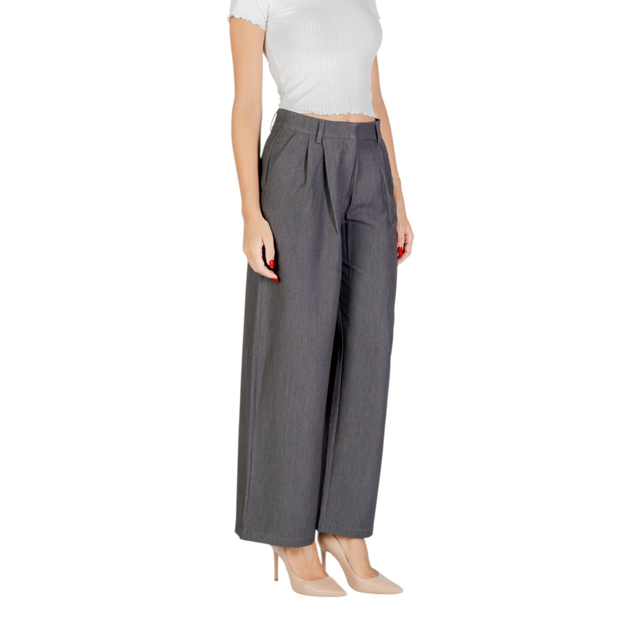 Only Broek Dames Grijs