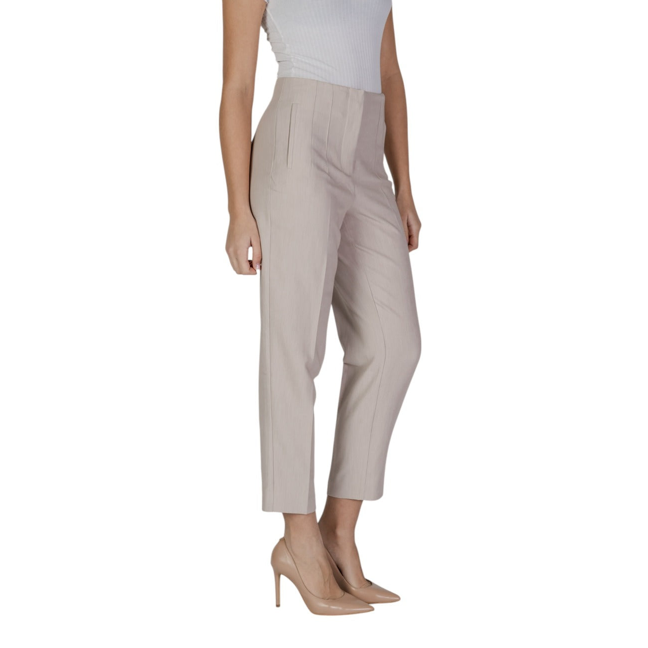 Only Broek Dames Beige