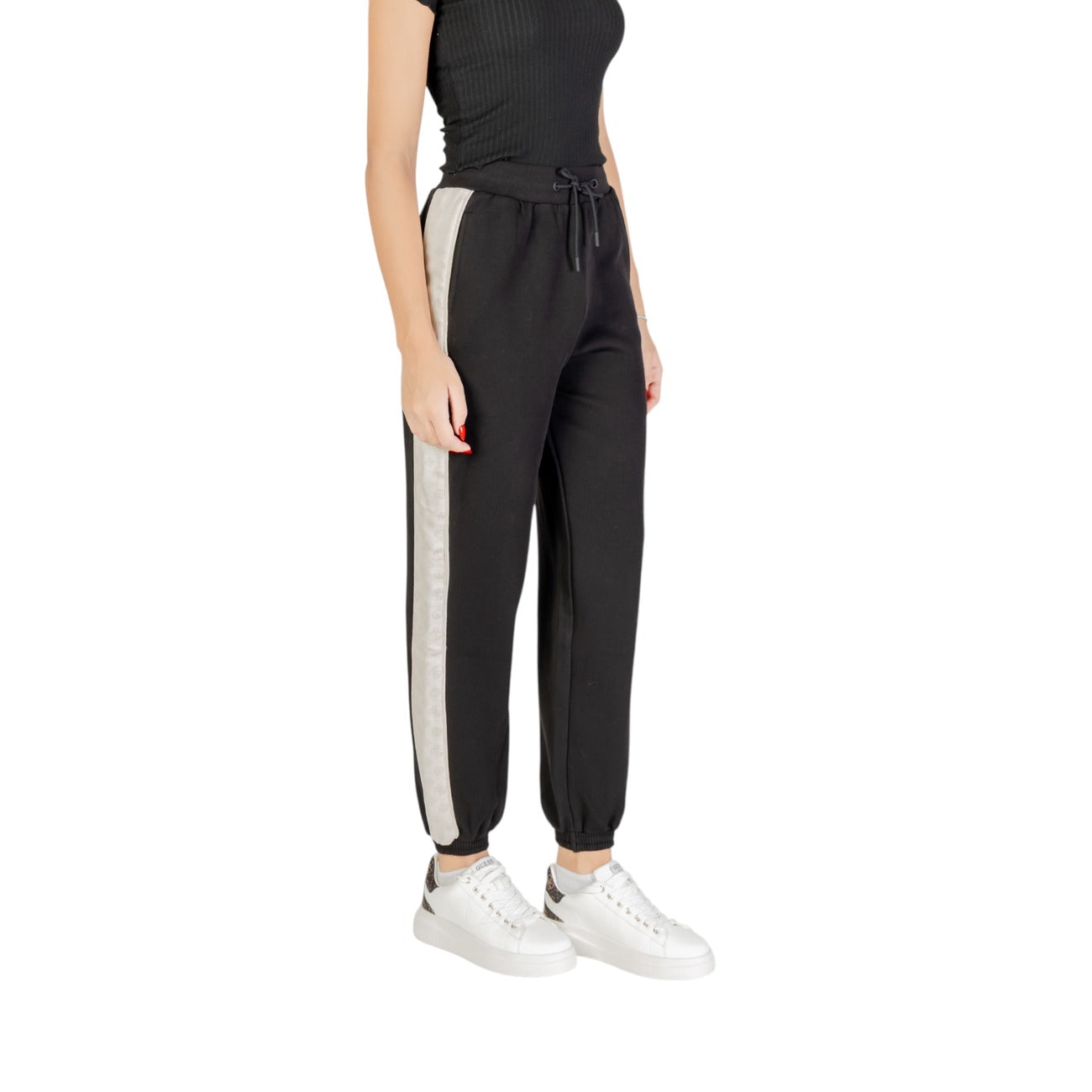 Guess Broek Dames Zwart