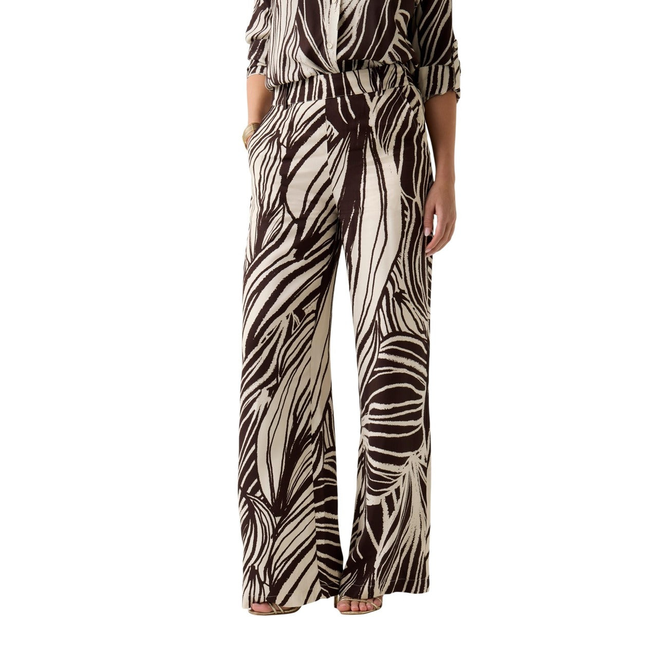 Guess Broek Dames Bruin