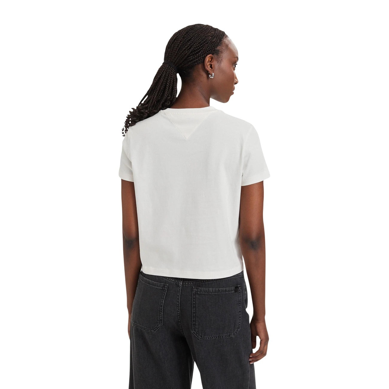 Tommy Hilfiger Jeans T-shirt Dames Wit