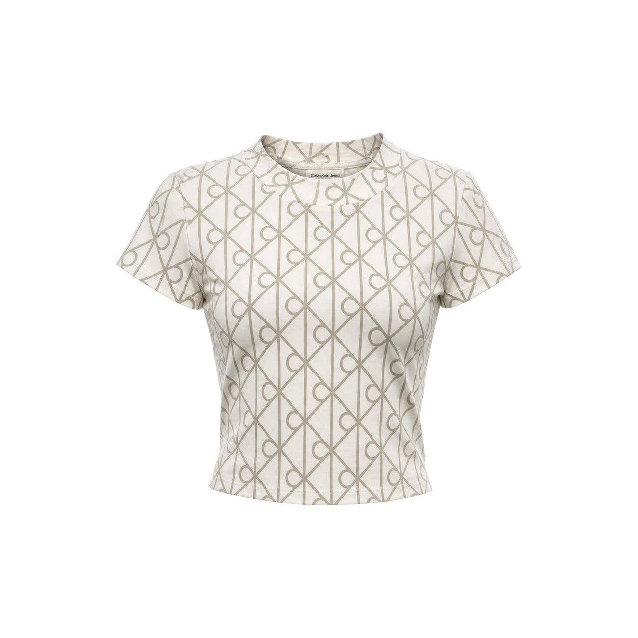 Calvin Klein Jeans T-shirt Dames Wit