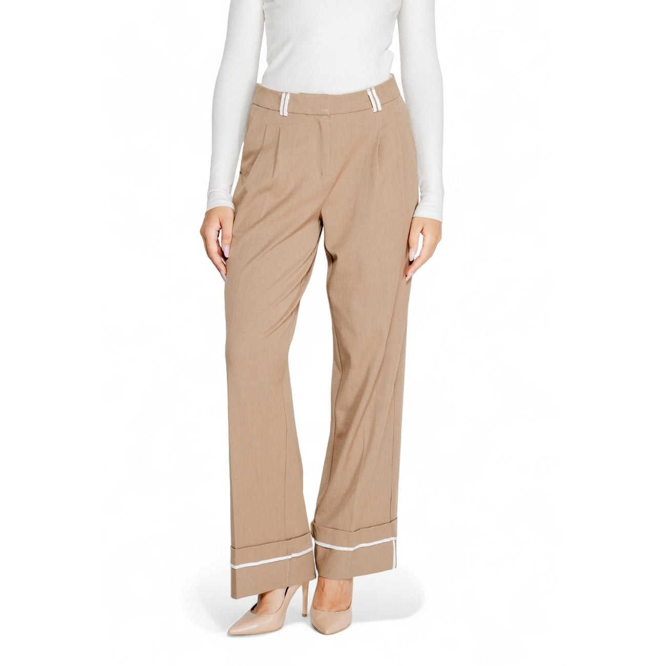 Only Broek Dames Bruin