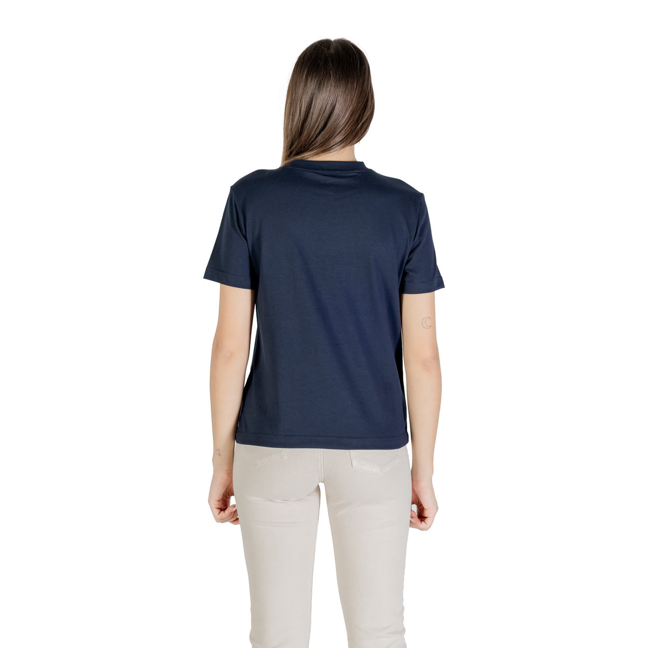 Calvin Klein Jeans Print T-shirt Dames Blauw