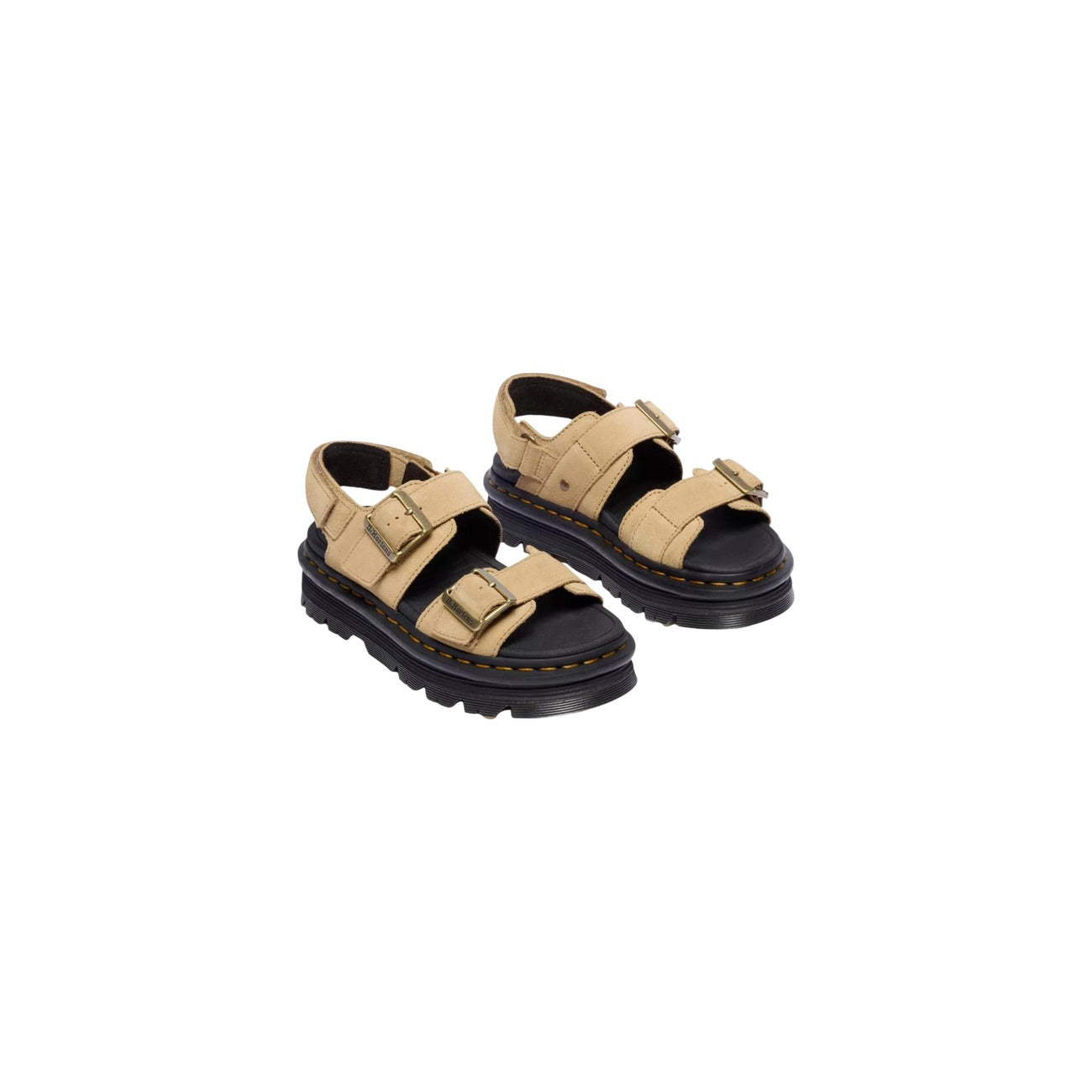 Dr. Martens Sandalen Dames Beige Leer