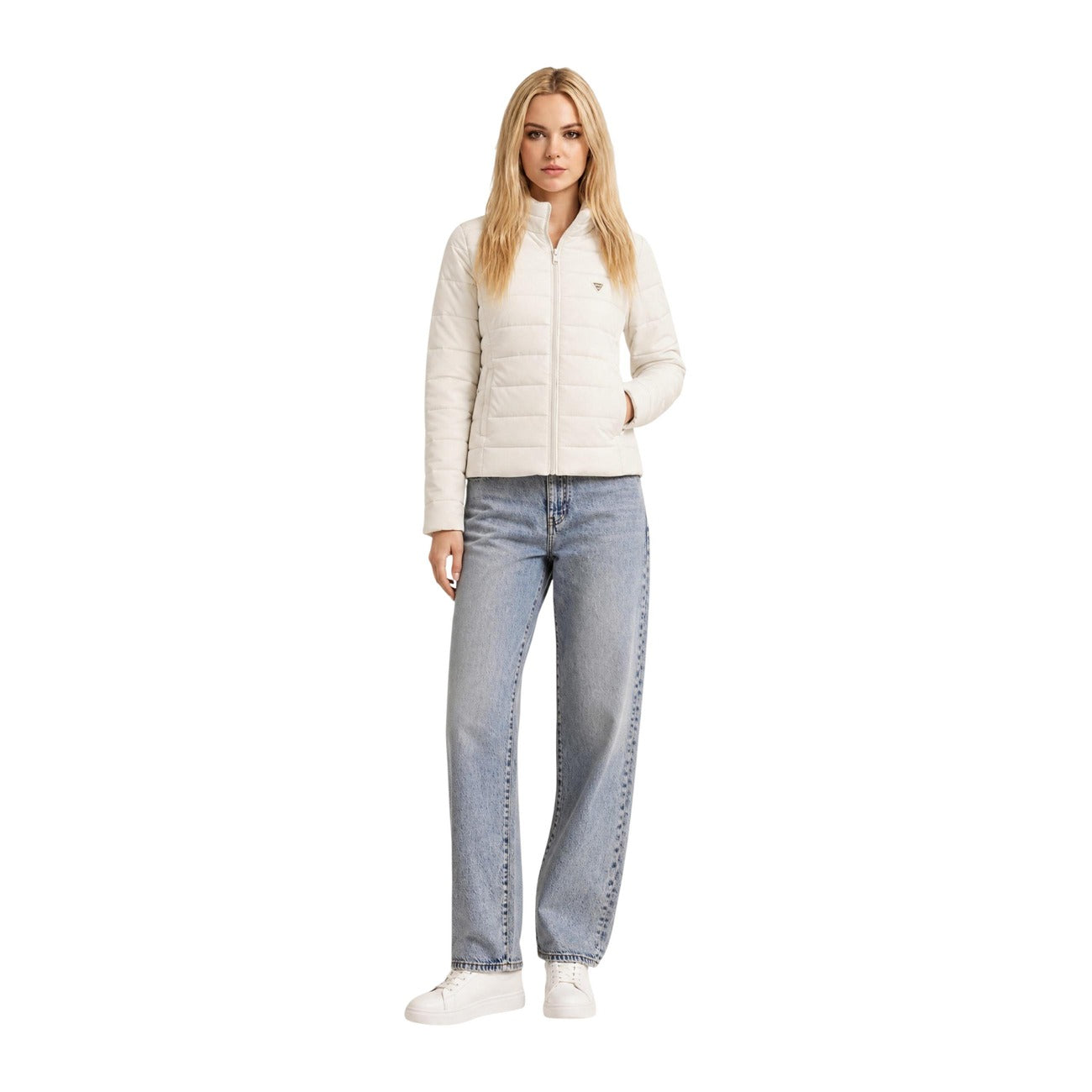 Guess Windjack Dames Wit