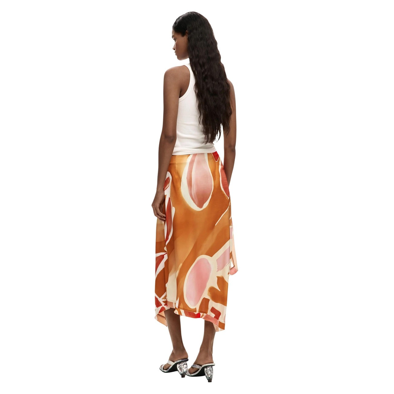 Desigual Rok Dames Oranje