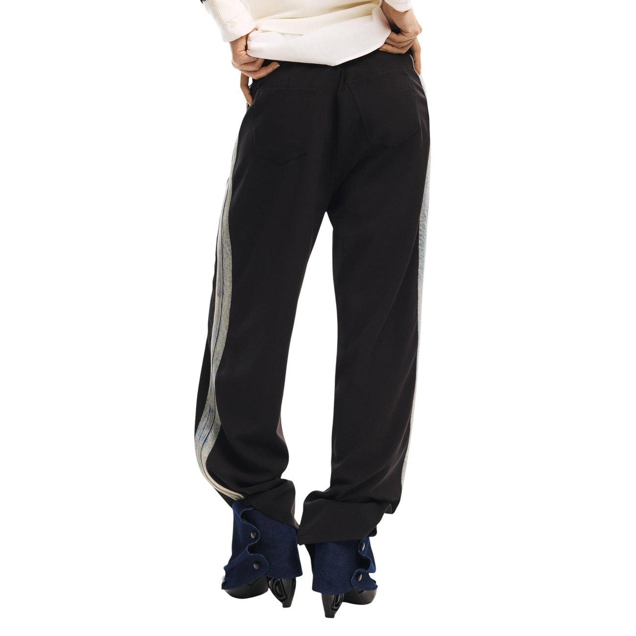 Desigual Broek Dames Zwart