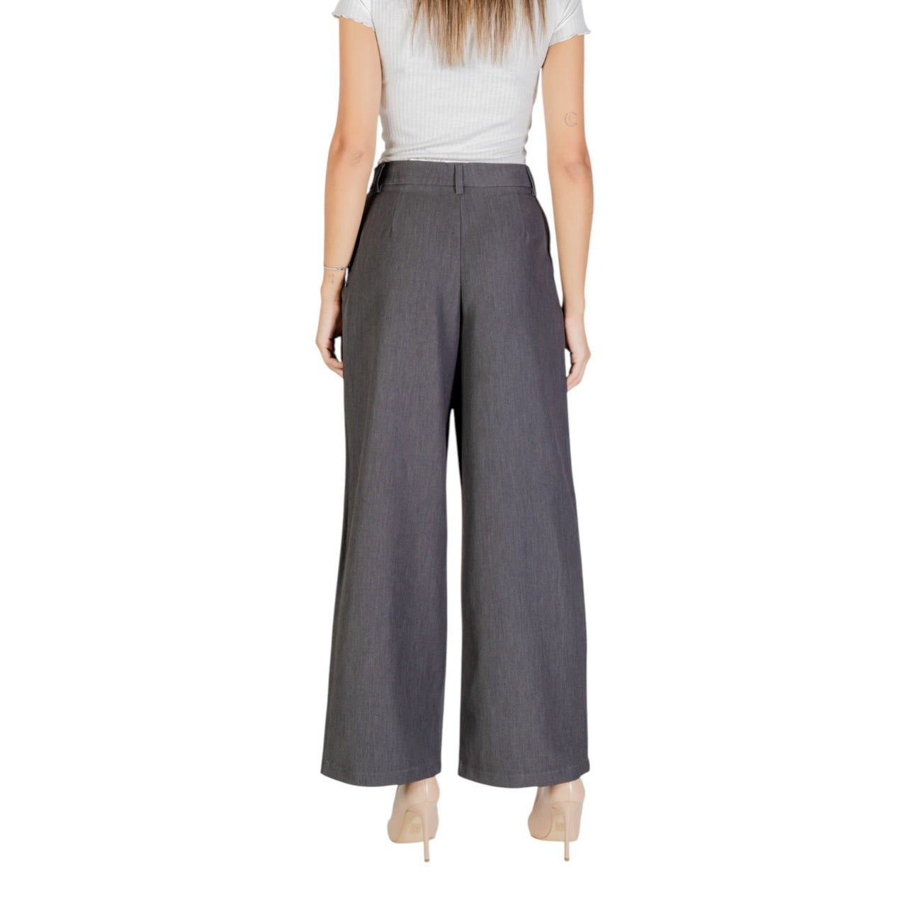 Only Broek Dames Grijs