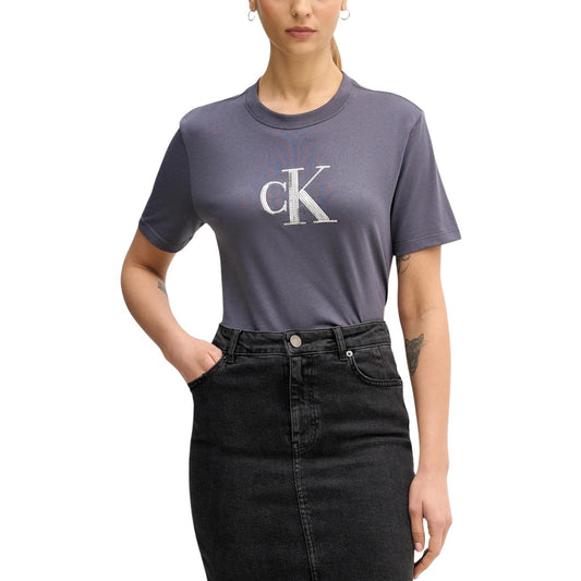 Calvin Klein Jeans T-shirt Dames Wit