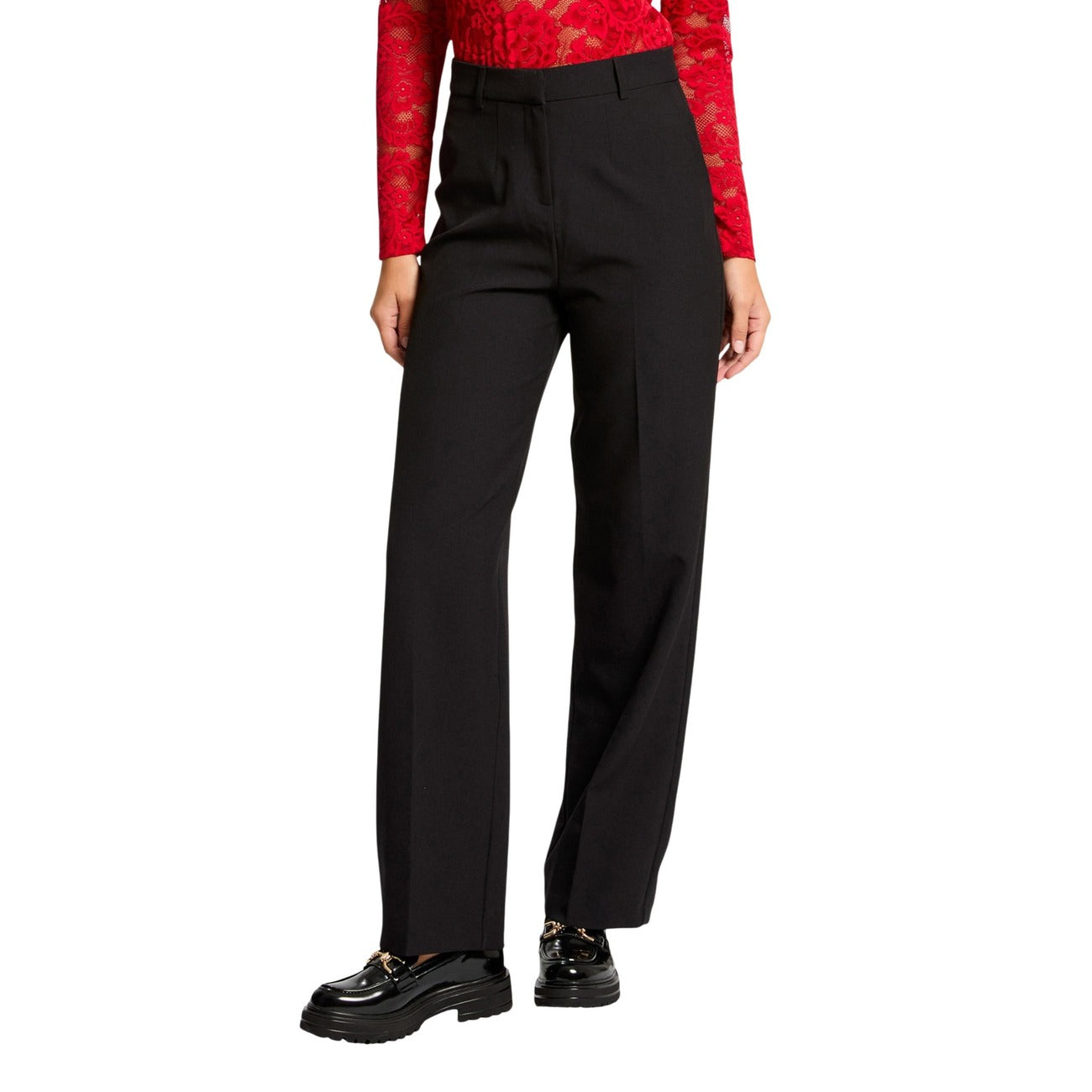 Morgan De Toi Stretch Broek Dames Zwart