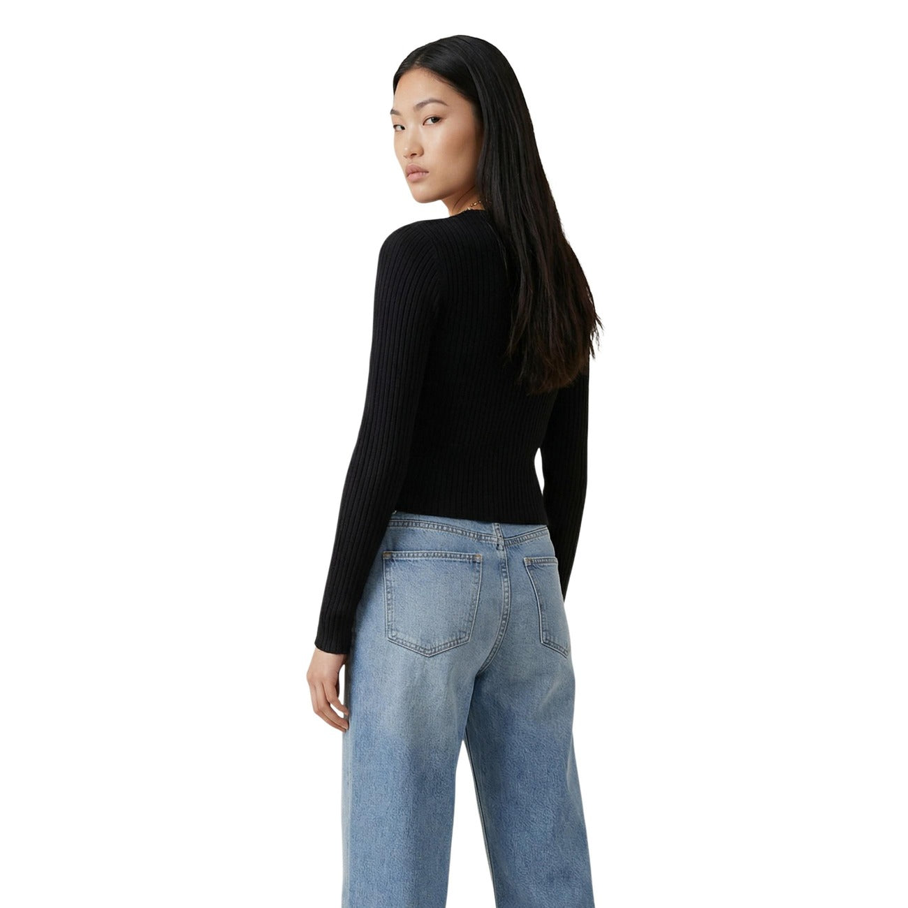 Tommy Hilfiger Jeans Cardigan Dames Zwart