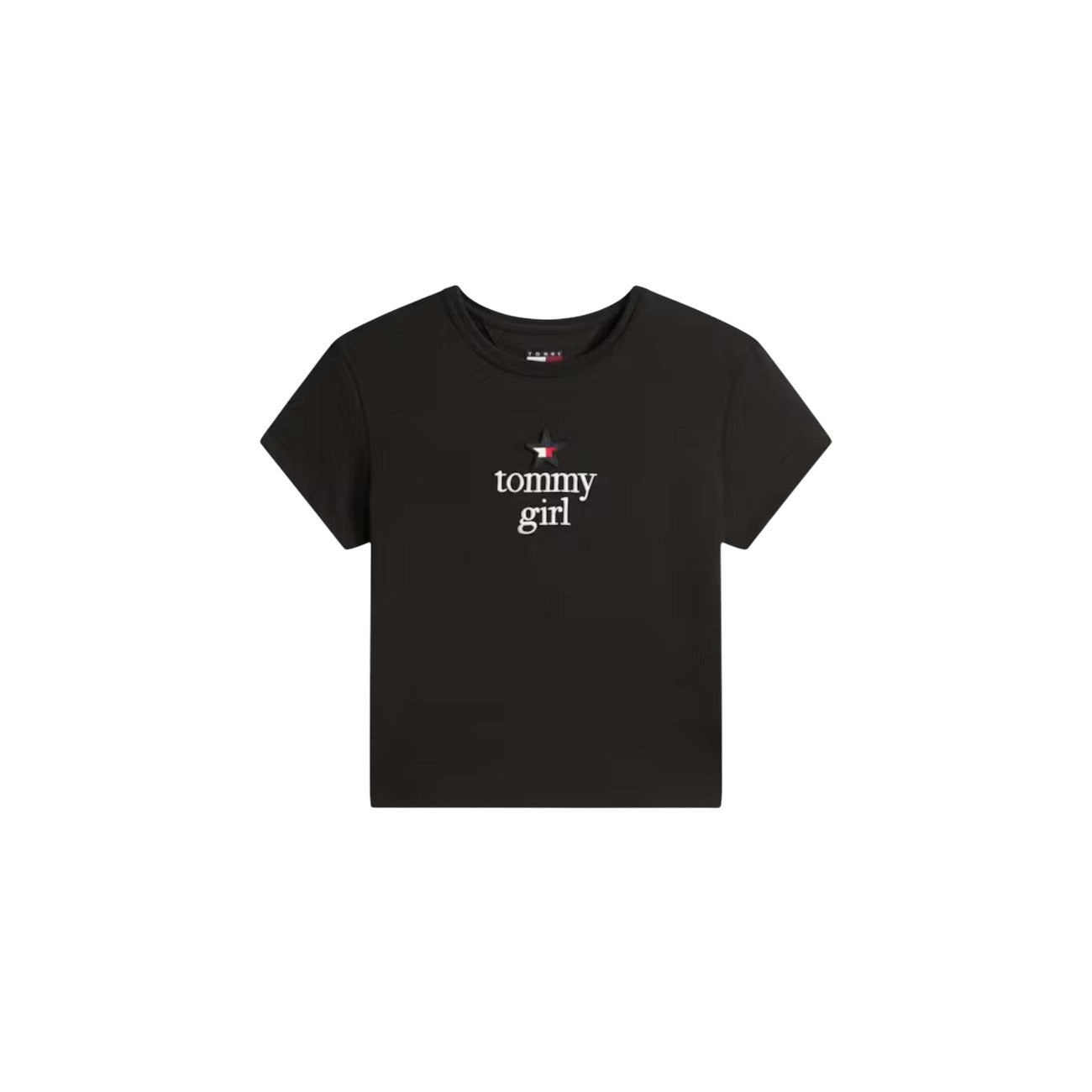 Tommy Hilfiger Jeans T-shirt Dames Zwart