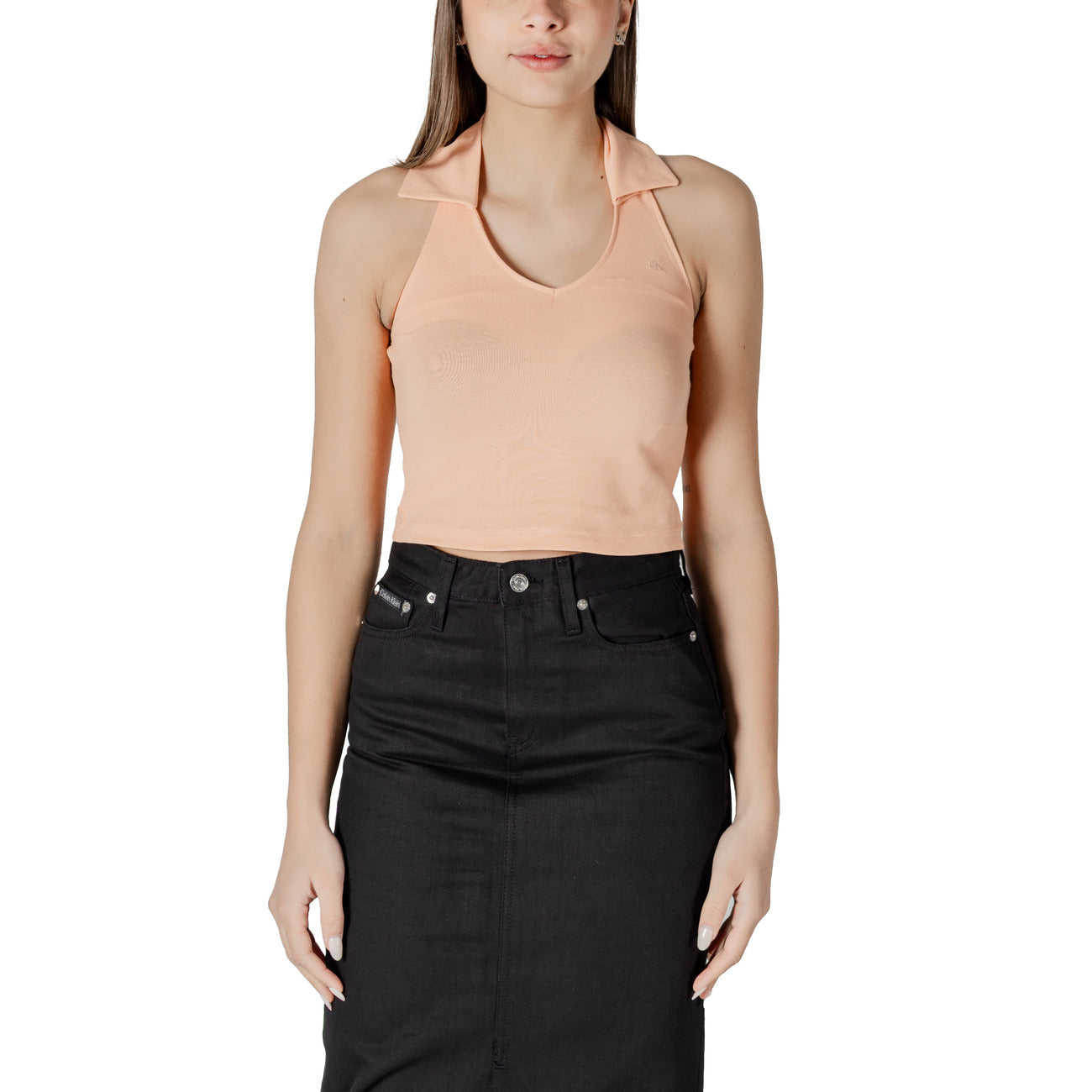 Calvin Klein Jeans Top Dames Oranje