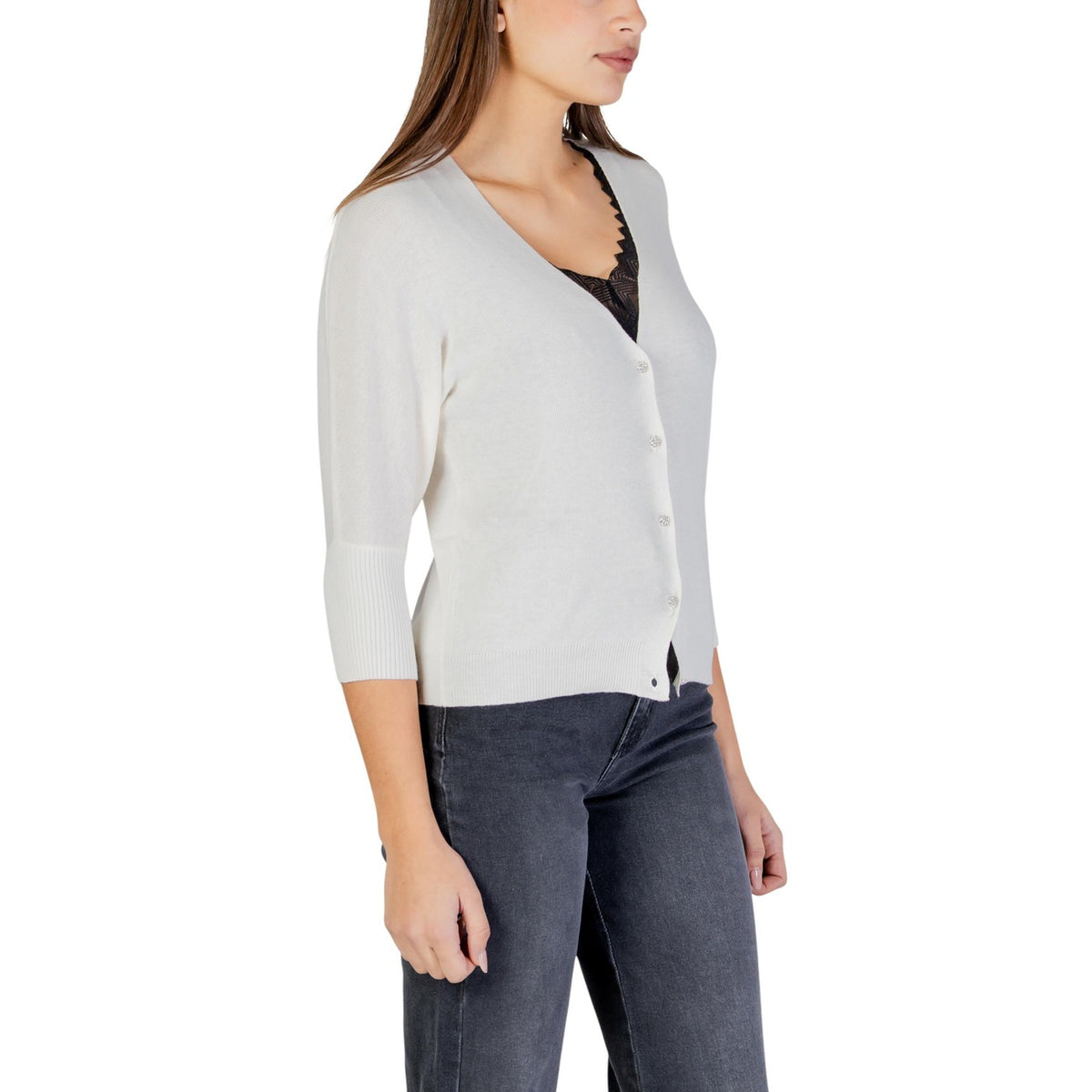Morgan De Toi Cardigan Dames Beige