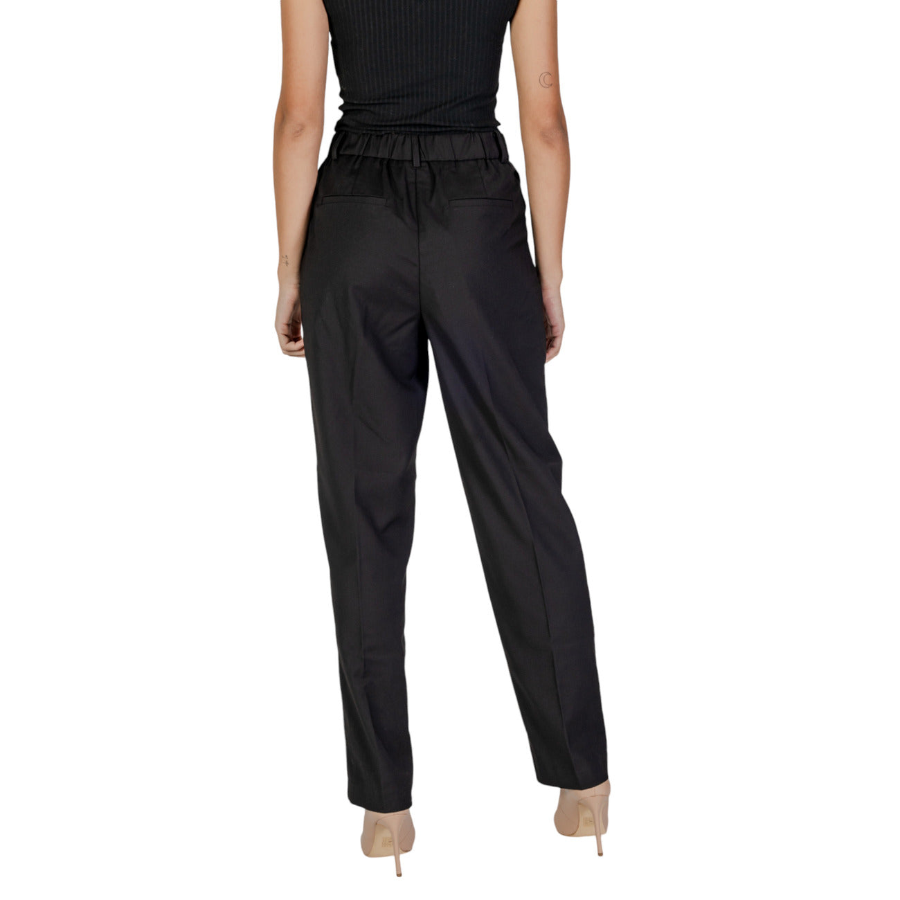 Vila Clothes Broek Dames Zwart