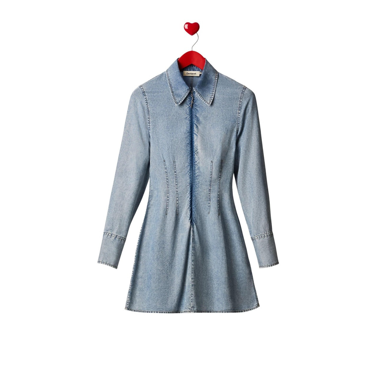 Desigual Jurk Dames Lichtblauw