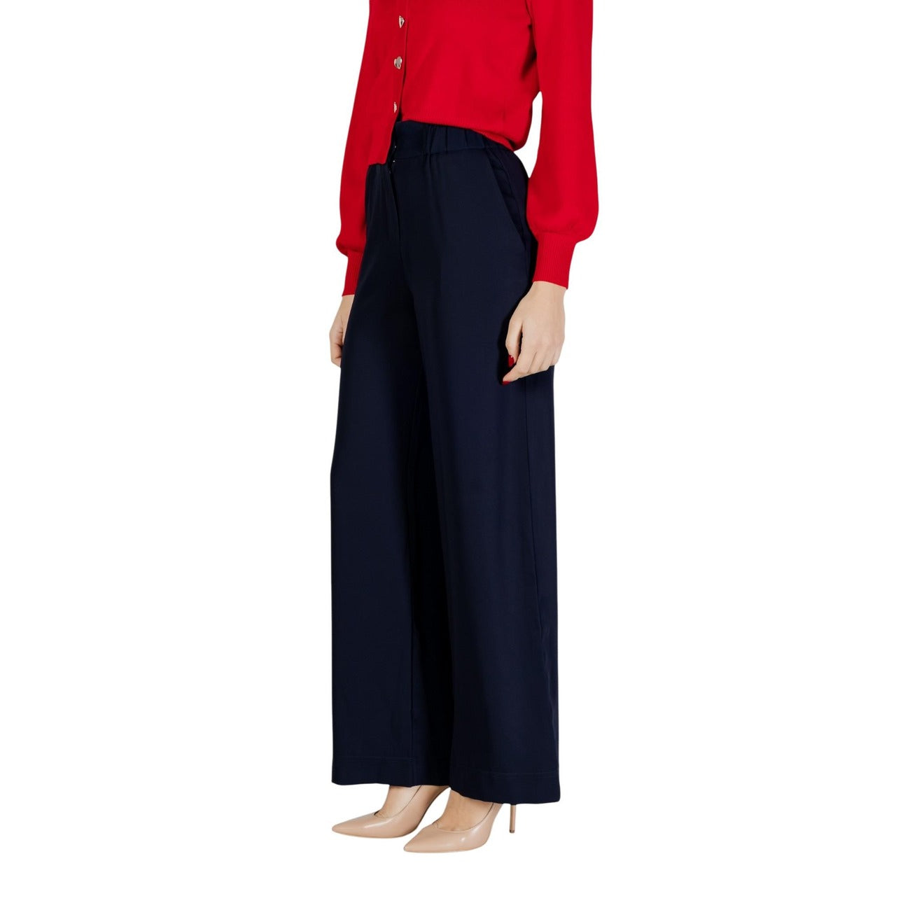 Morgan De Toi Broek Dames Blauw