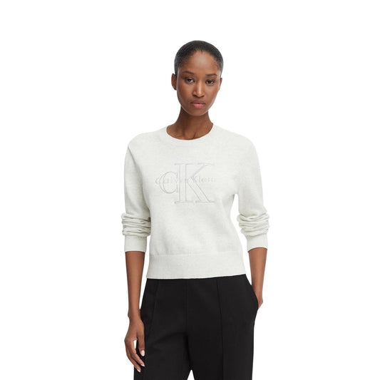 Calvin Klein Jeans Trui Dames Wit