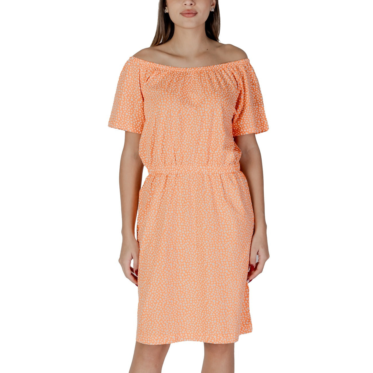 B.young Jurk Dames Oranje
