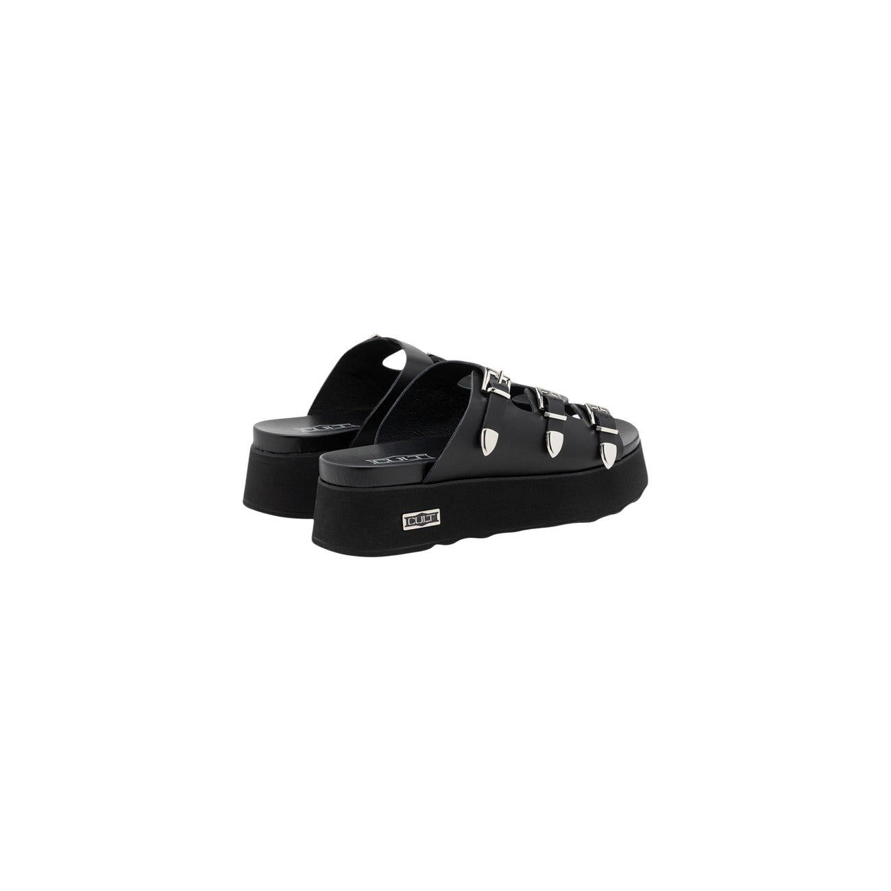 Cult — Janis Platform Sandalen Dames | Zwart