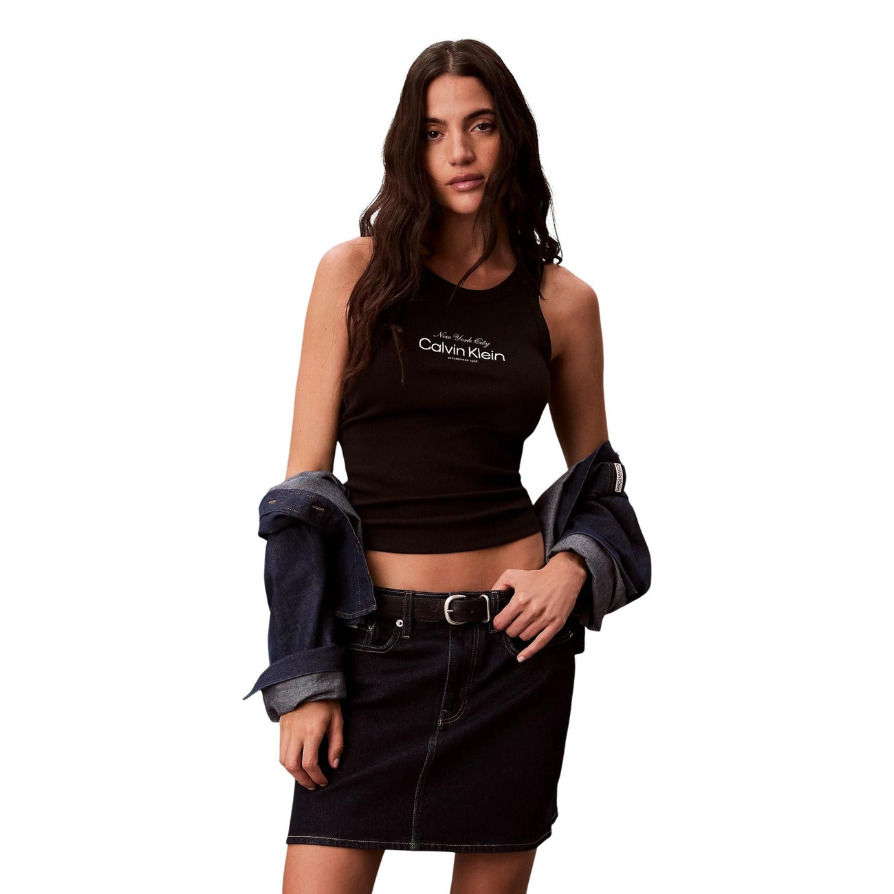 Calvin Klein Jeans Mouwloze Top Dames Zwart