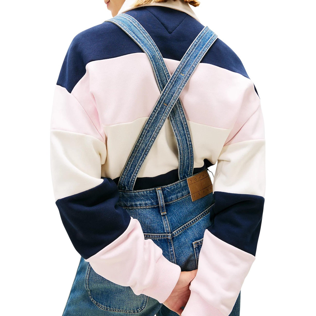 Tommy Hilfiger Jeans Jumpsuit Dames Lichtblauw