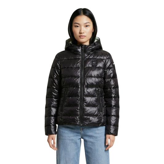 Blauer Windjack Dames Zwart