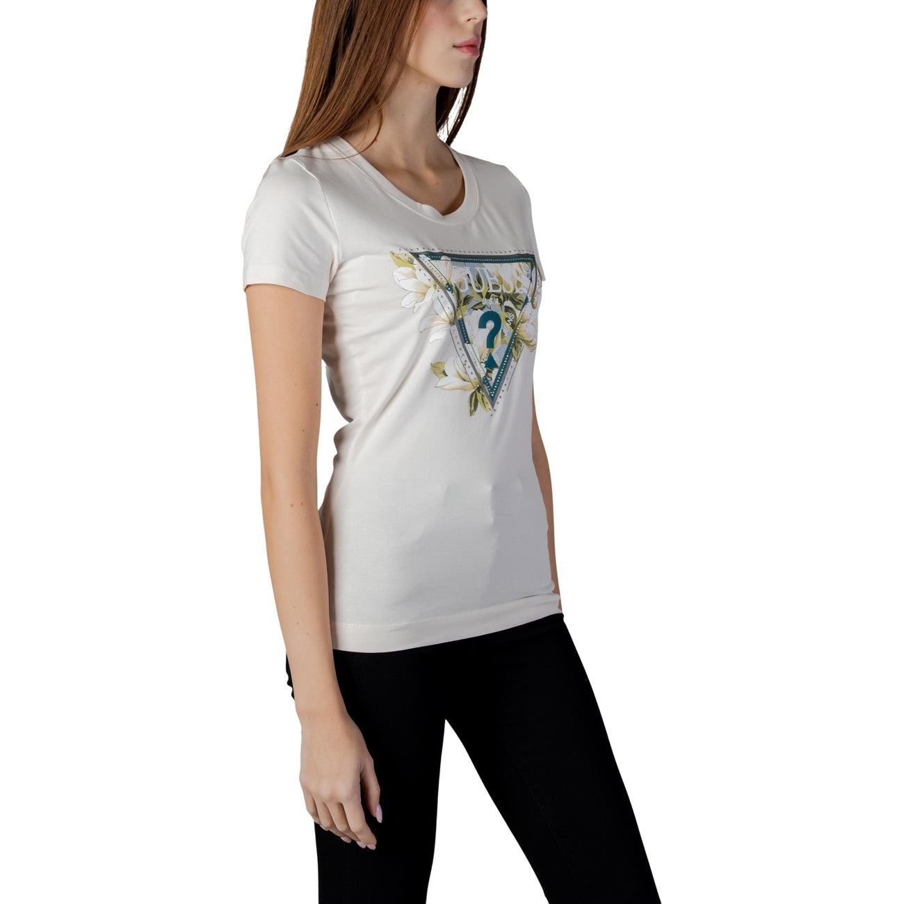 Guess T-shirt Dames Beige