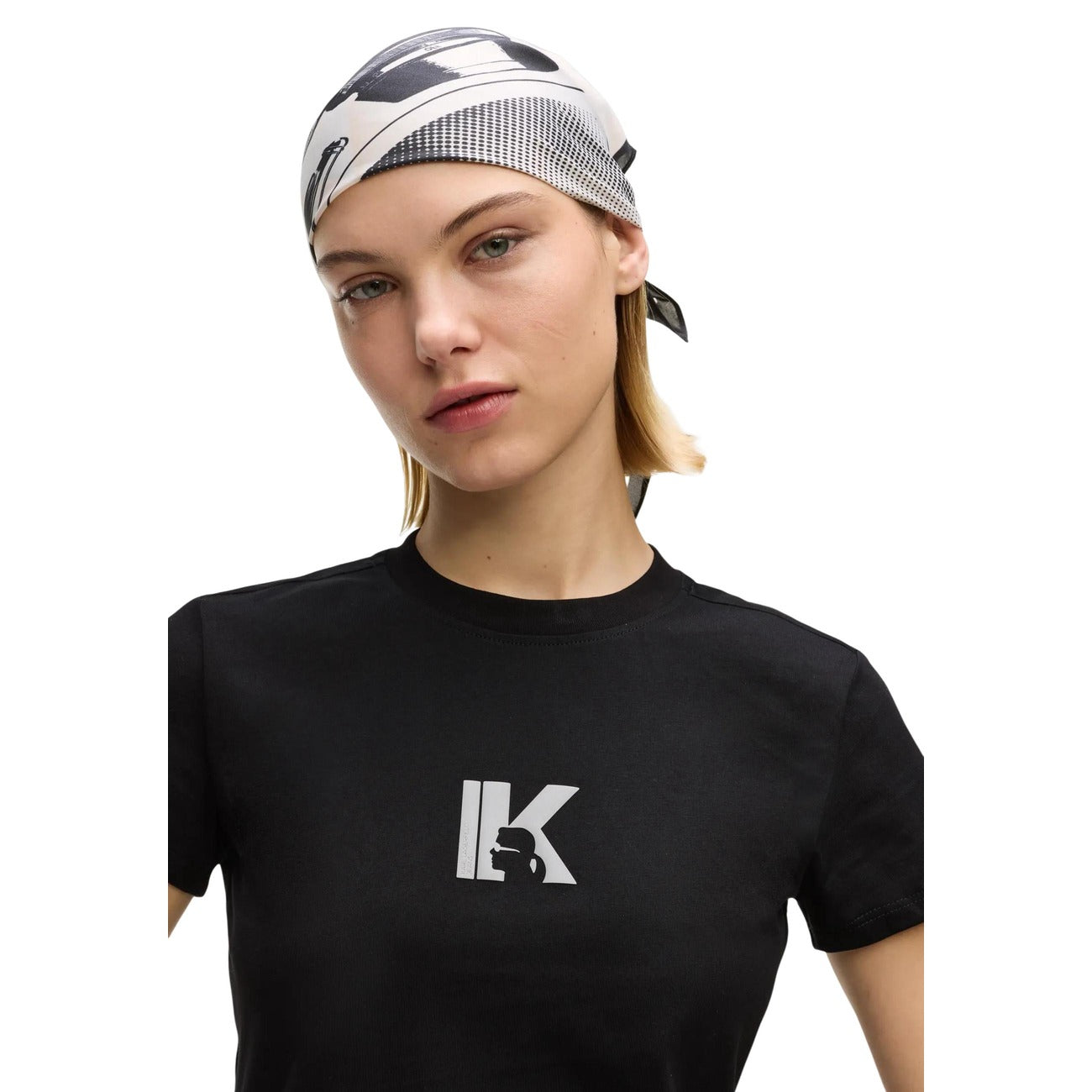 Karl Lagerfeld Jeans T-shirt Dames Zwart
