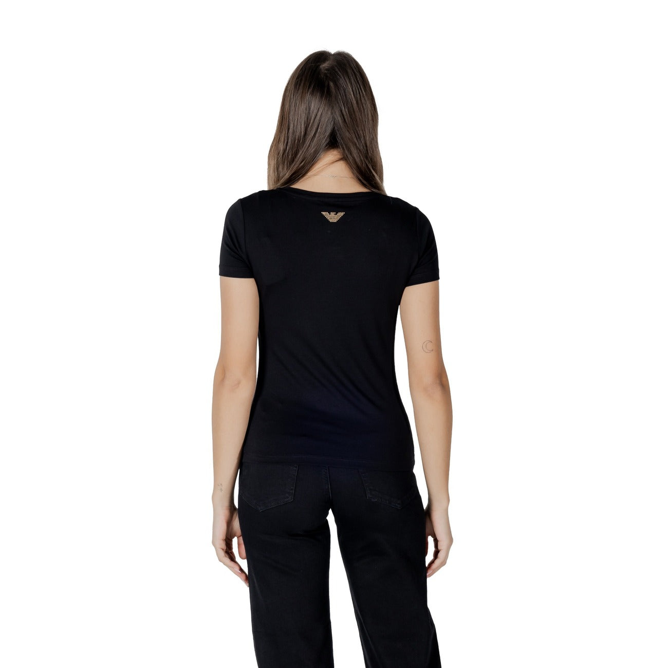 EA7 T-shirt Dames Zwart