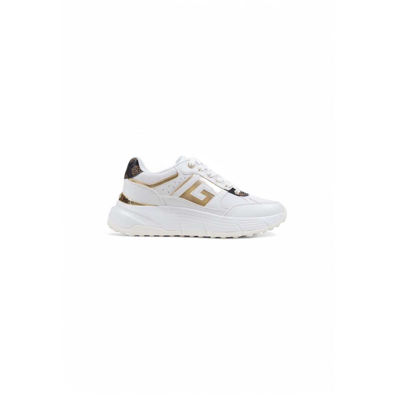 Guess Plateausneakers Dames Wit