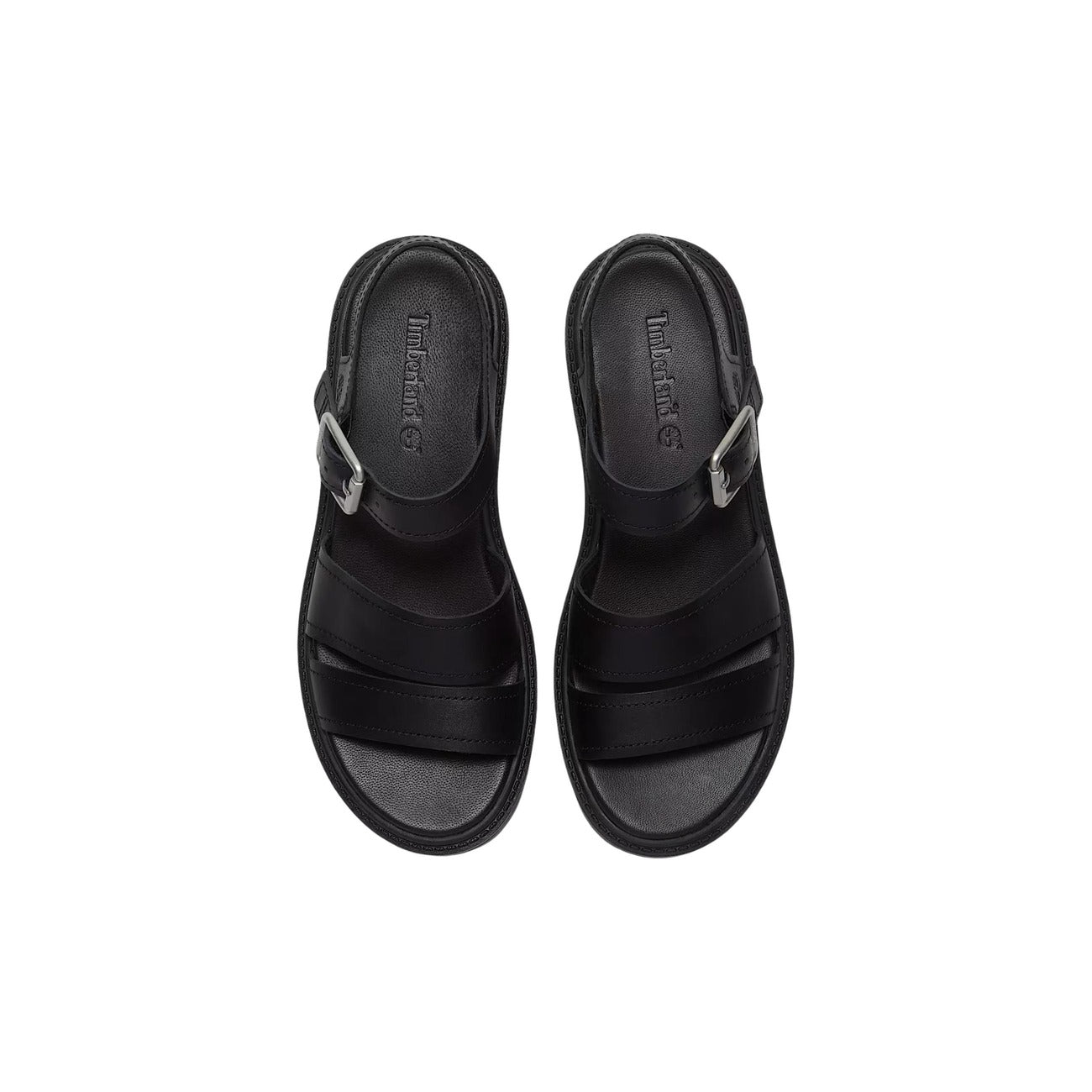 Timberland Sandalen Dames Zwart Leer