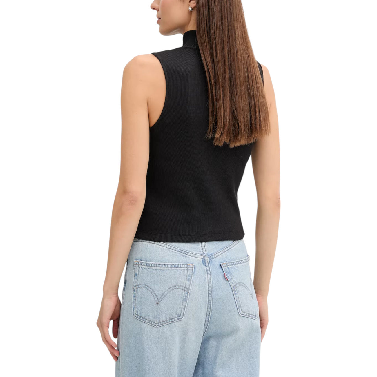 Calvin Klein Jeans Mouwloze Top Dames Zwart