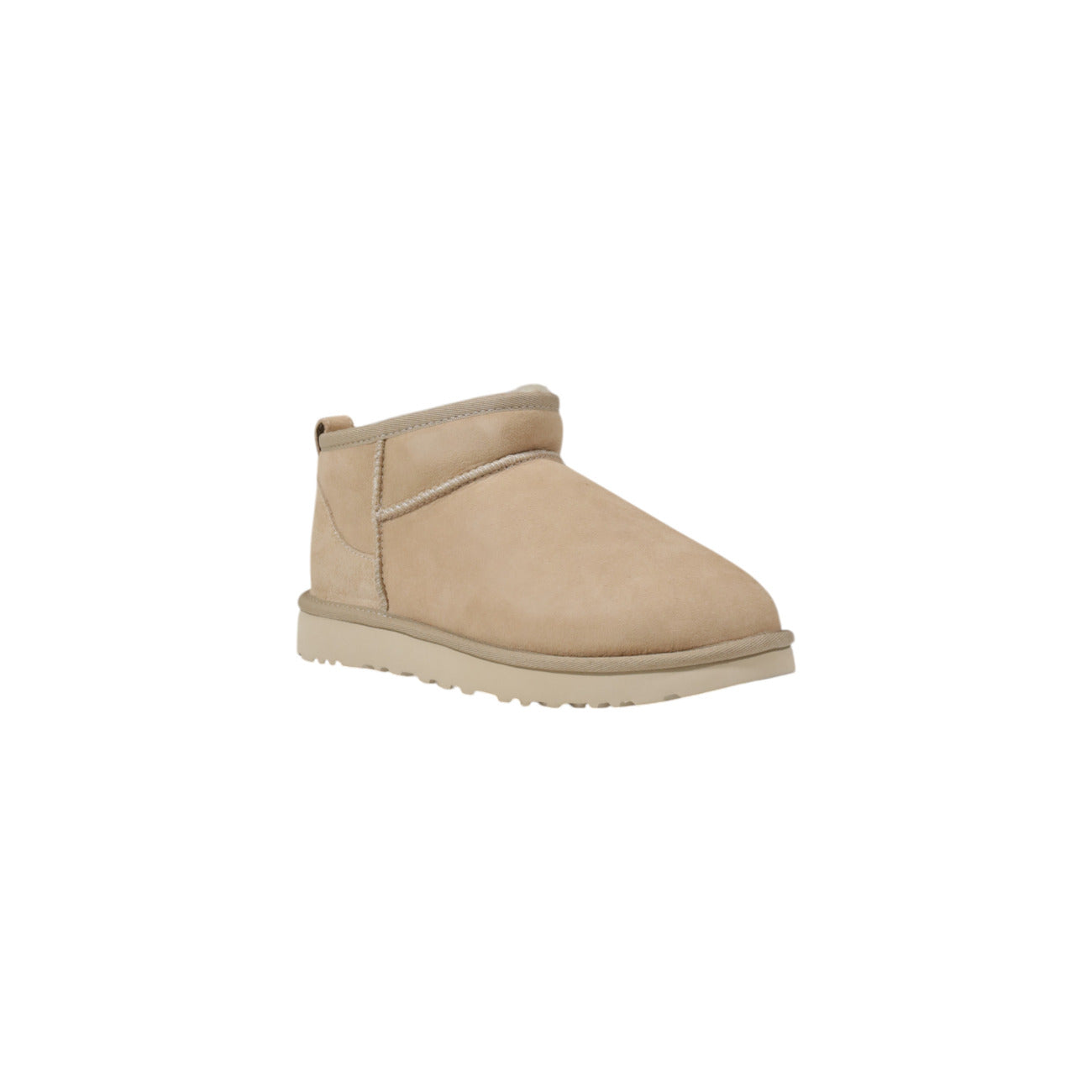 UGG Enkellaarsjes Dames Beige Leer
