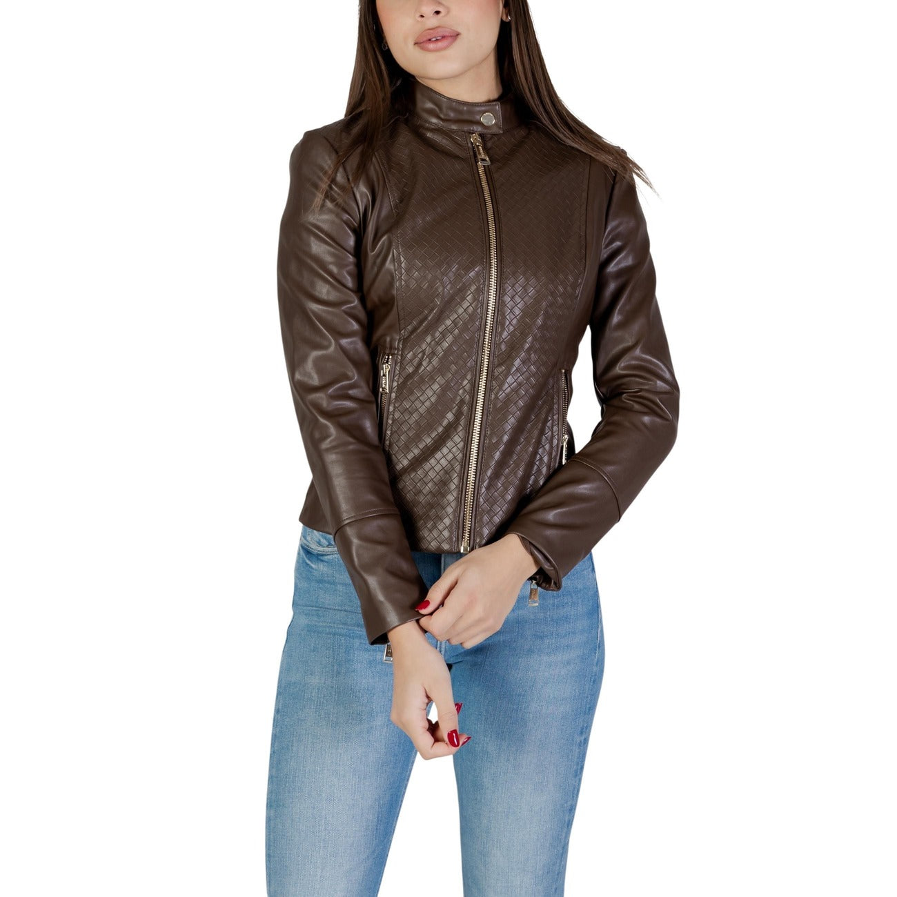 Guess Nepleren Jack Dames Bruin