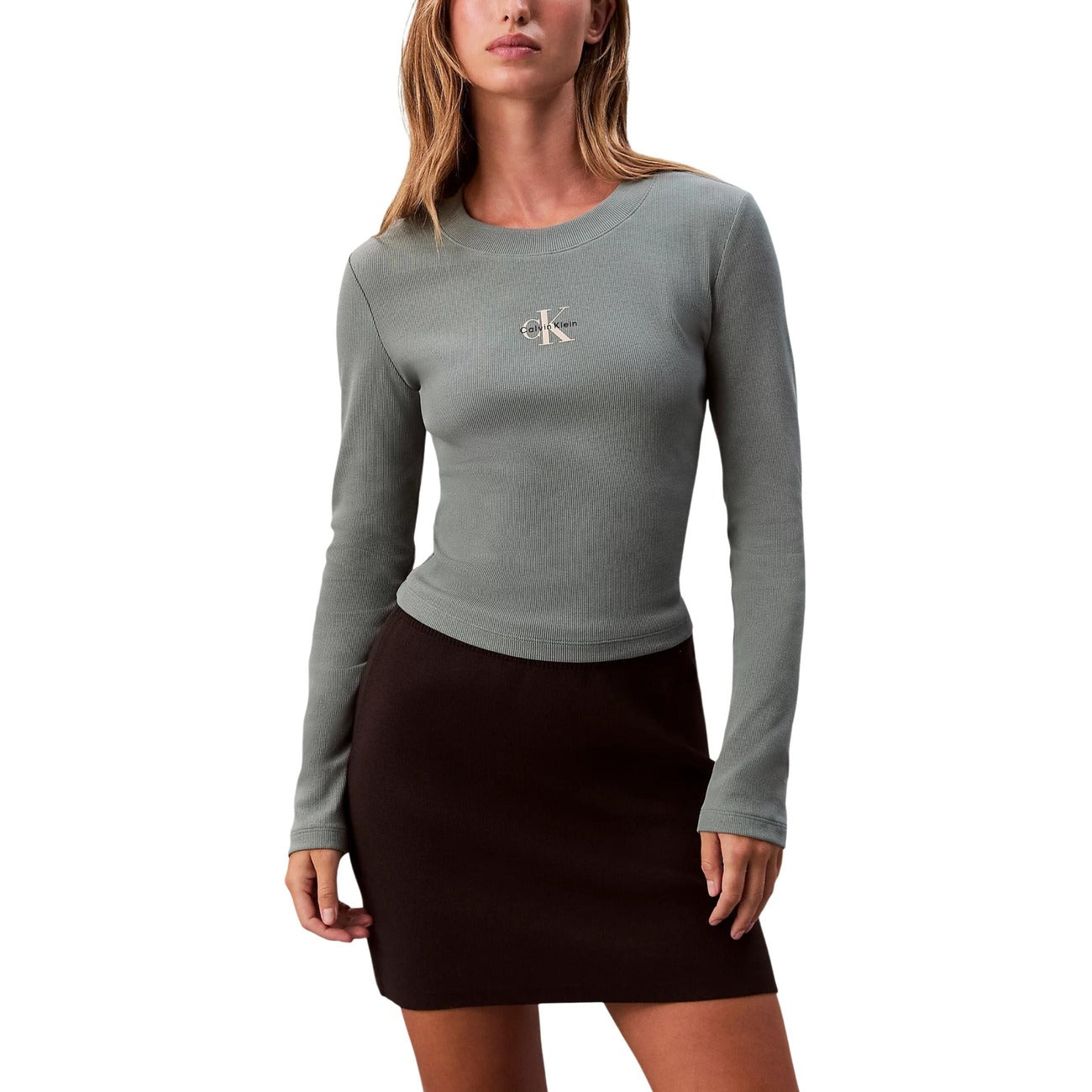 Calvin Klein Jeans Trui Dames Wijnrood