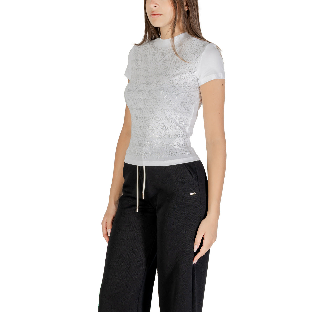 Guess T-shirt Dames Wit