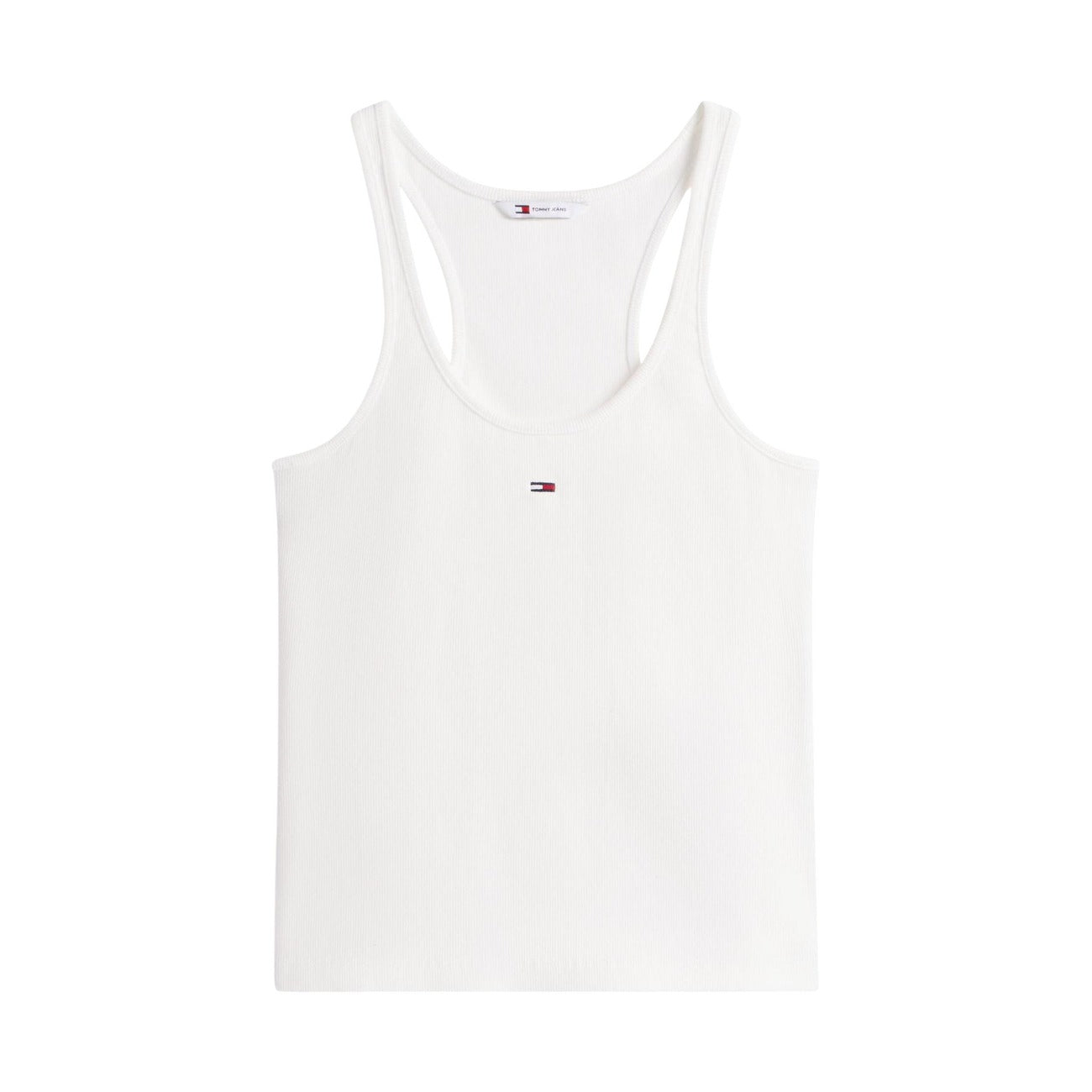 Tommy Hilfiger Jeans Tanktop Dames Wit