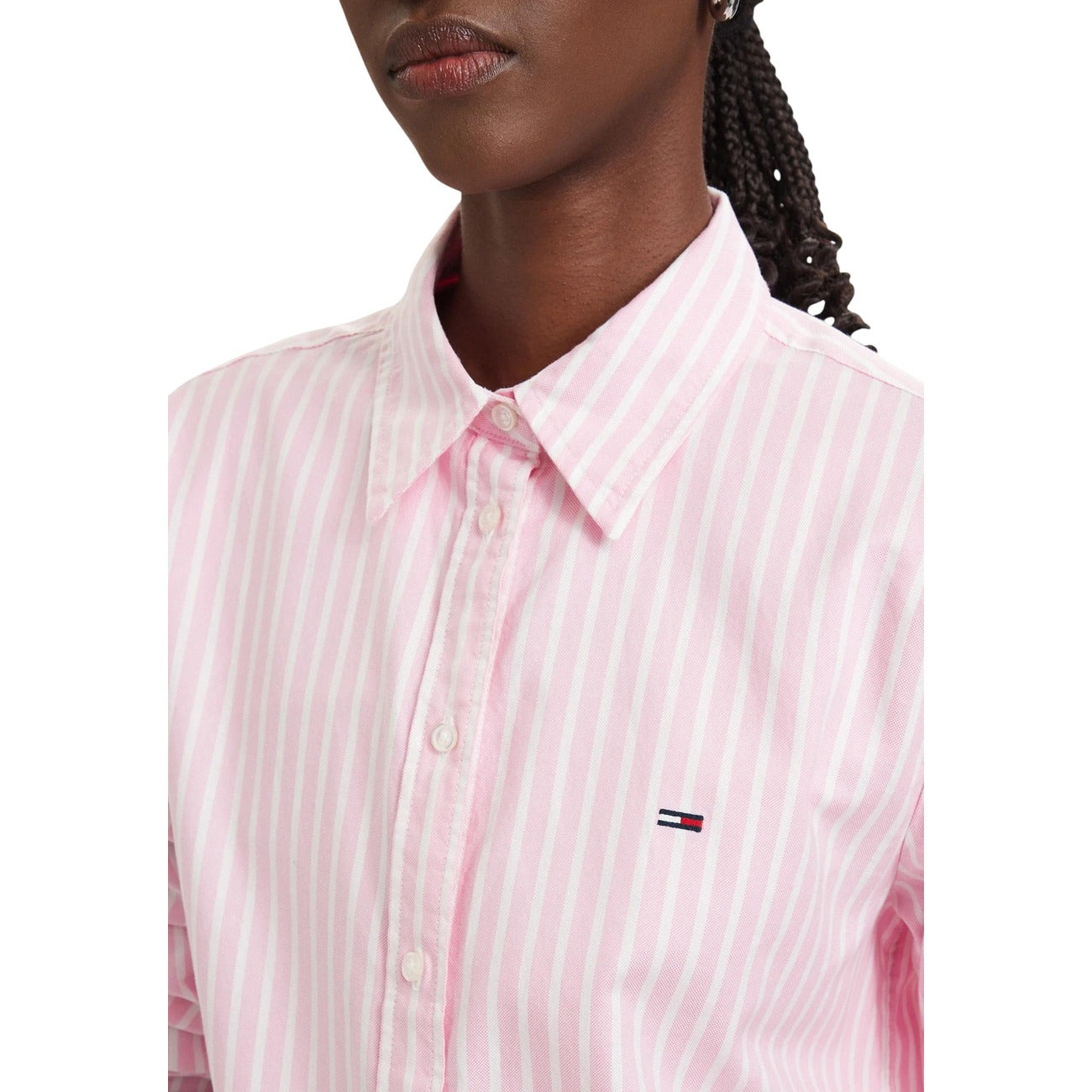 Tommy Hilfiger Jeans Shirt Dames Roze