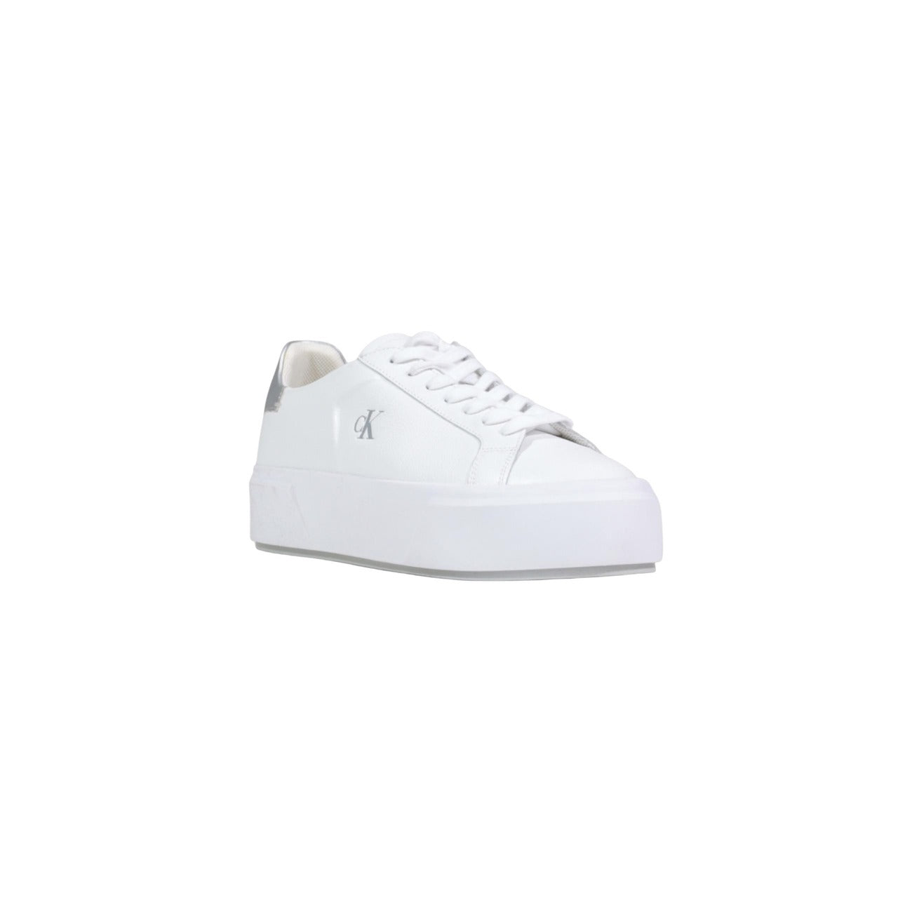 Calvin Klein Sneakers Dames Wit Leer